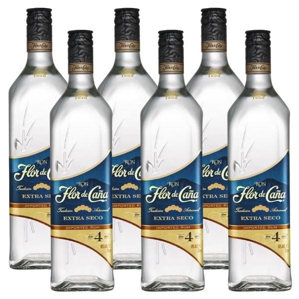 botellas de ron Flor de Caña 4